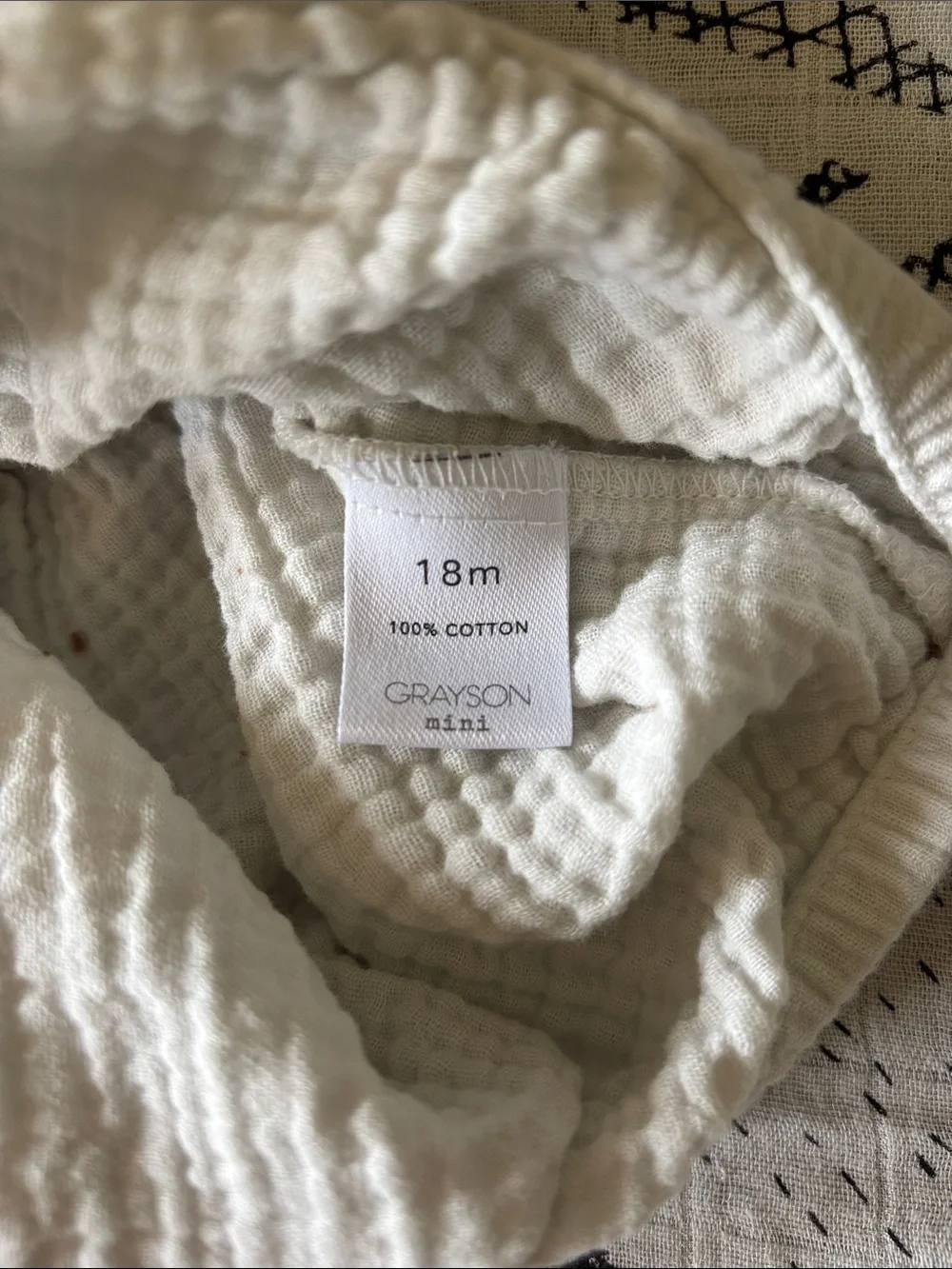 18m COTTON GIRLS FRILLY ONESIE